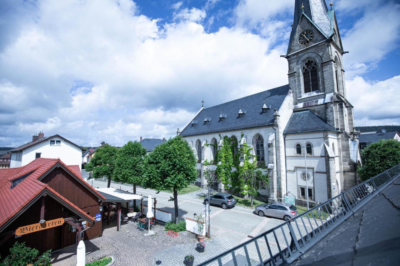 Landhotel Jaegerhof Bischofsgrün エクステリア 写真