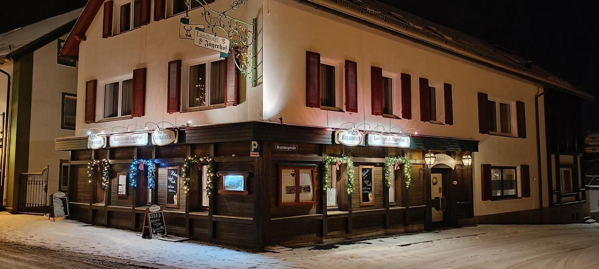 Landhotel Jaegerhof Bischofsgrün エクステリア 写真